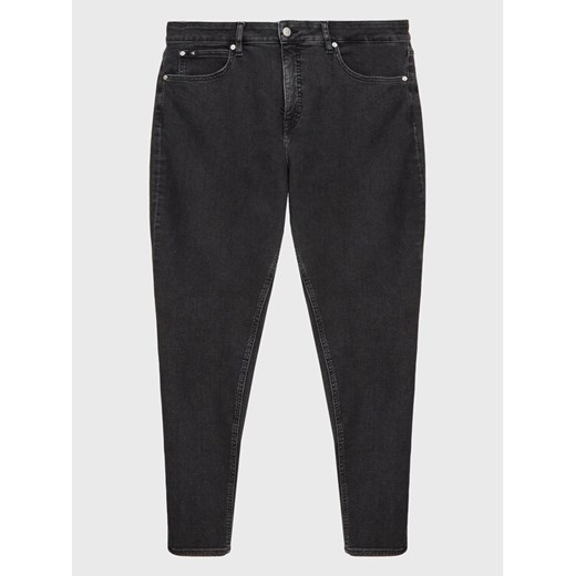 Calvin Klein Jeans Jeansy J20J220586 Czarny Skinny Fit ze sklepu MODIVO w kategorii Jeansy damskie - zdjęcie 182720654