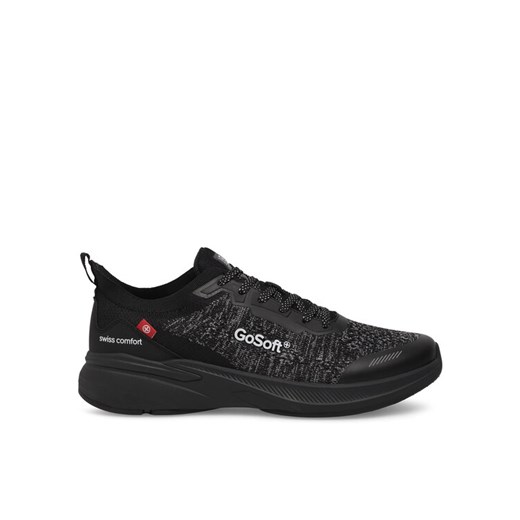 Go Soft Sneakersy MP-12 Czarny ze sklepu MODIVO w kategorii Buty sportowe męskie - zdjęcie 182720683