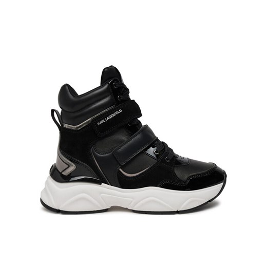 KARL LAGERFELD Sneakersy KL65734 Czarny ze sklepu MODIVO w kategorii Buty sportowe damskie - zdjęcie 182720713