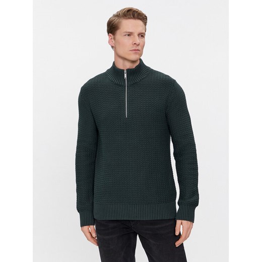 Selected Homme Sweter 16091800 Zielony Regular Fit ze sklepu MODIVO w kategorii Swetry męskie - zdjęcie 182720740