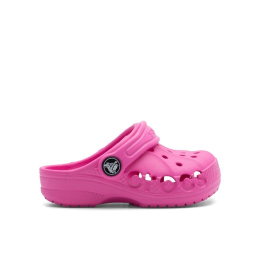 Crocs Klapki BAYA CLOG T 207012-6QQ Różowy ze sklepu MODIVO w kategorii Klapki dziecięce - zdjęcie 182720893