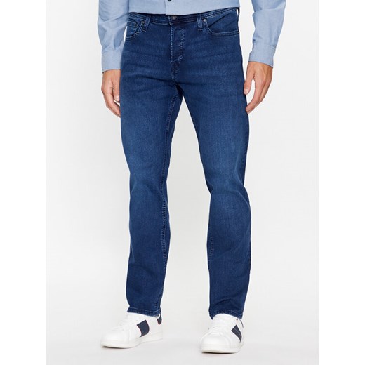 Jack&Jones Jeansy 12246918 Niebieski Tapered Fit ze sklepu MODIVO w kategorii Jeansy męskie - zdjęcie 182720923