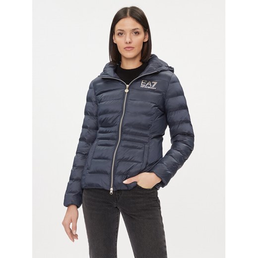 EA7 Emporio Armani Kurtka zimowa 6RTB01 TN88Z 1554 Granatowy Regular Fit ze sklepu MODIVO w kategorii Kurtki damskie - zdjęcie 182721042