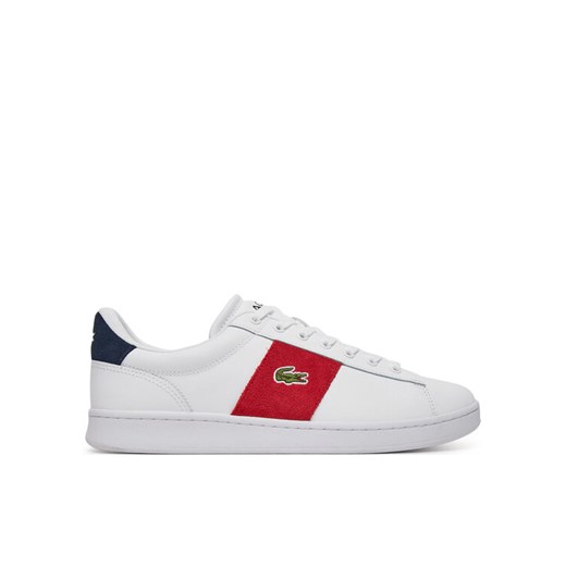 Lacoste Sneakersy Carnaby 7-49SMA0034 Biały ze sklepu MODIVO w kategorii Buty sportowe męskie - zdjęcie 182721172