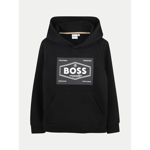 Boss Bluza J51194 S Czarny Regular Fit ze sklepu MODIVO w kategorii Bluzy chłopięce - zdjęcie 182721212