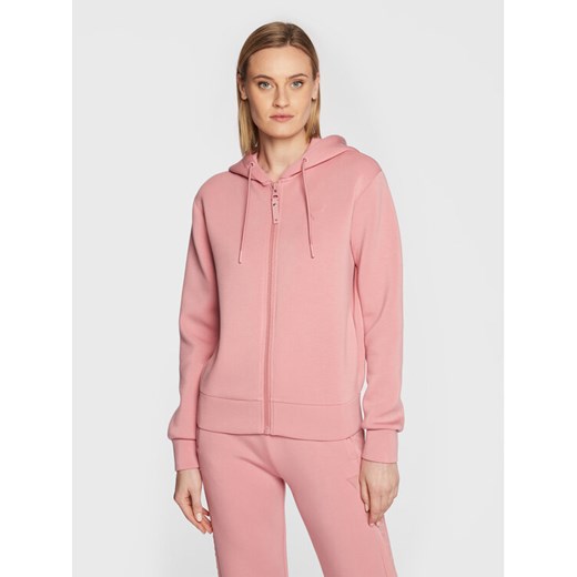 Guess Bluza V3RQ11 K7UW2 Różowy Regular Fit ze sklepu MODIVO w kategorii Bluzy damskie - zdjęcie 182721253