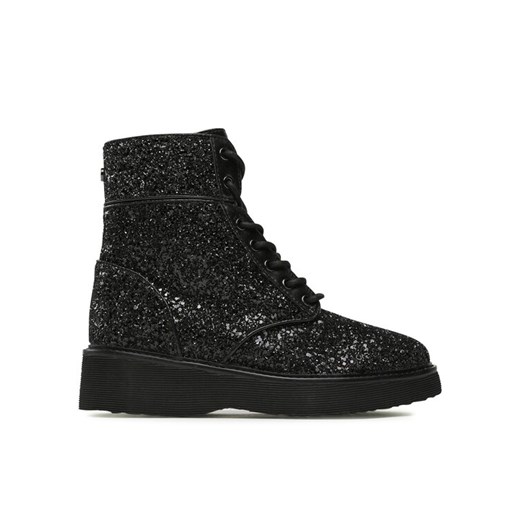 MICHAEL Michael Kors Botki Aniya Lug Bootie 40F3AYFEED Czarny ze sklepu MODIVO w kategorii Workery damskie - zdjęcie 182721440