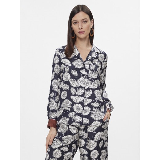 Weekend Max Mara Koszula Palla 2415111101 Granatowy Regular Fit ze sklepu MODIVO w kategorii Koszule damskie - zdjęcie 182721510