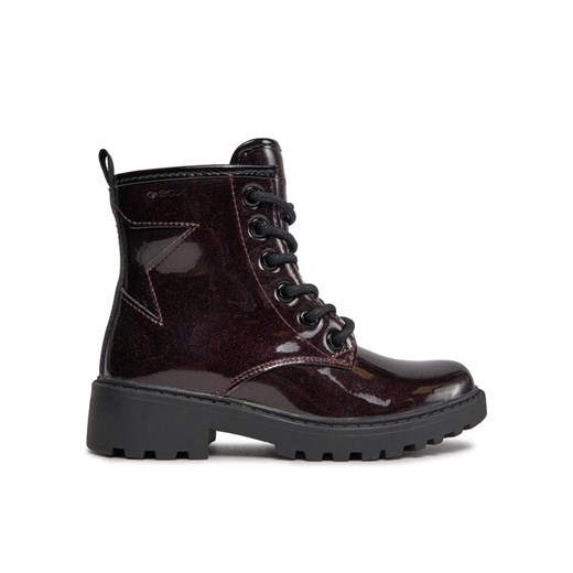 Geox Trapery J Casey Girl J9420G 000KC C7J9B S Bordowy ze sklepu MODIVO w kategorii Buty zimowe dziecięce - zdjęcie 182721554