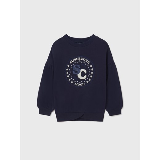 Mayoral Bluza 7473 Granatowy Regular Fit ze sklepu MODIVO w kategorii Bluzy chłopięce - zdjęcie 182721563