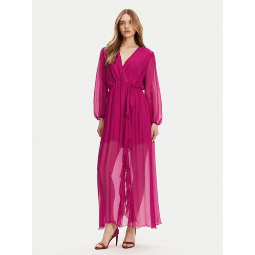 Haveone Sukienka letnia AFF-N013 Różowy Loose Fit ze sklepu MODIVO w kategorii Sukienki - zdjęcie 182721601