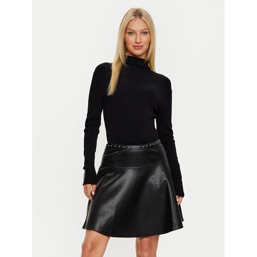 Morgan Sukienka dzianinowa 242-RPEPPER Czarny Slim Fit ze sklepu MODIVO w kategorii Sukienki - zdjęcie 182721683