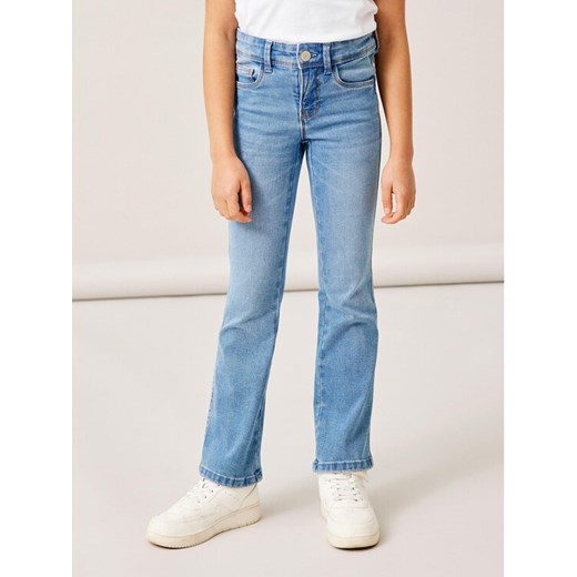 NAME IT Jeansy 13208876 Niebieski Skinny Fit ze sklepu MODIVO w kategorii Spodnie dziewczęce - zdjęcie 182721804