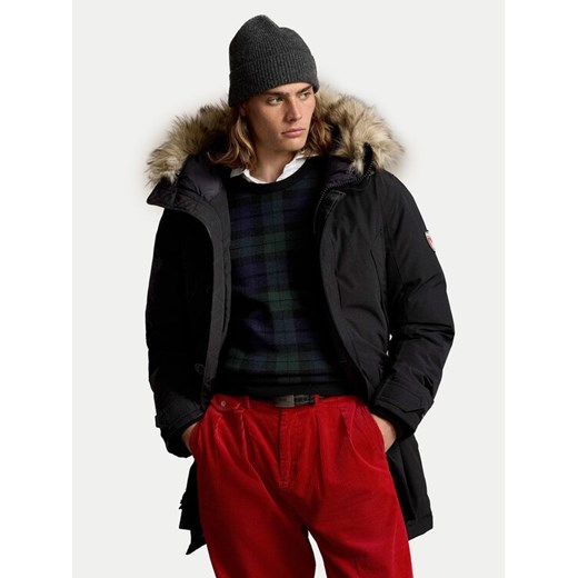 Polo Ralph Lauren Kurtka puchowa 710940235001 Czarny Regular Fit ze sklepu MODIVO w kategorii Kurtki męskie - zdjęcie 182721823