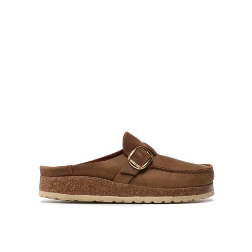 Birkenstock Klapki Buckley 1024028 Brązowy ze sklepu MODIVO w kategorii Klapki damskie - zdjęcie 182721834
