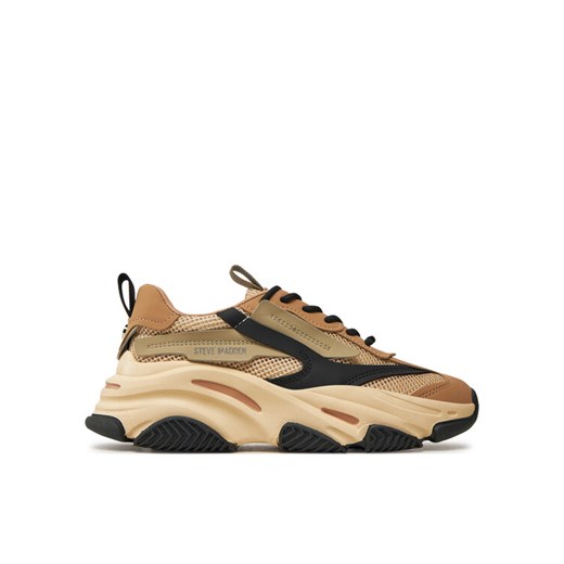 Steve Madden Sneakersy Possession-E SM19000033 Khaki ze sklepu MODIVO w kategorii Buty sportowe damskie - zdjęcie 182721840