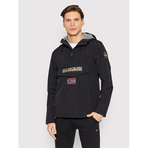 Napapijri Kurtka anorak Rainforest M Sum 3 NP0A4G7D Czarny Regular Fit ze sklepu MODIVO w kategorii Kurtki męskie - zdjęcie 182721851