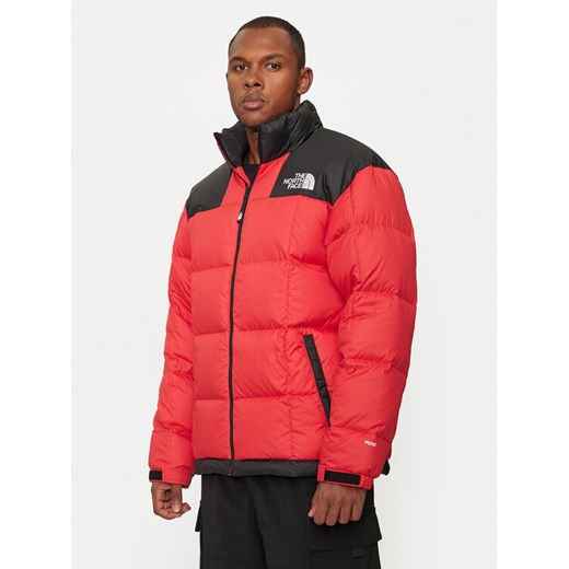 The North Face Kurtka puchowa Lhotse NF0A3Y23 Czerwony Regular Fit ze sklepu MODIVO w kategorii Kurtki męskie - zdjęcie 182721854