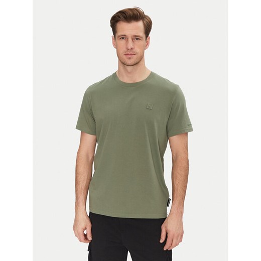 Moose Knuckles T-Shirt Duluth M15MT759 Zielony Regular Fit ze sklepu MODIVO w kategorii T-shirty męskie - zdjęcie 182721872