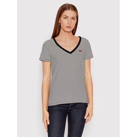 Levi's® T-Shirt Perfect V-Neck Tee 85341-0004 Kolorowy Regular Fit ze sklepu MODIVO w kategorii Bluzki damskie - zdjęcie 182721892