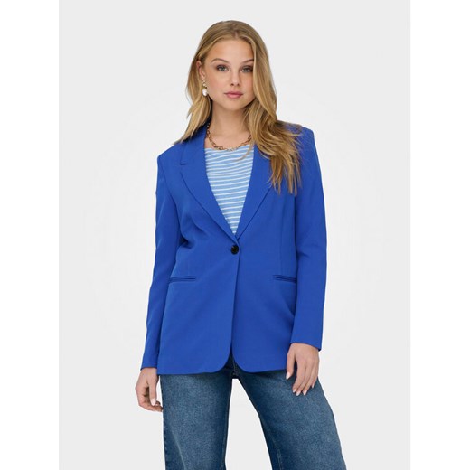 ONLY Marynarka Astrid 15310964 Niebieski Regular Fit ze sklepu MODIVO w kategorii Marynarki damskie - zdjęcie 182721970