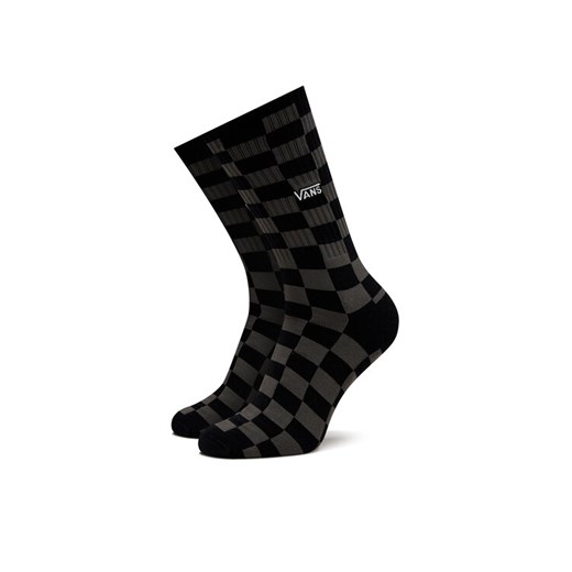 Vans Skarpety Wysokie Męskie Checkeboard Crew VN0A3H3OBA5 Czarny ze sklepu MODIVO w kategorii Skarpetki męskie - zdjęcie 182721991