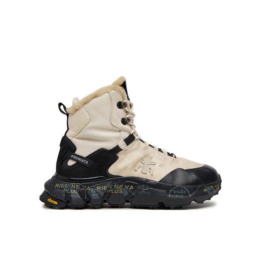 Premiata Sneakersy Saintcrossd 378M Beżowy ze sklepu MODIVO w kategorii Buty sportowe damskie - zdjęcie 182722011
