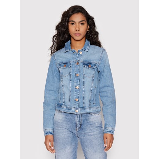 ONLY Kurtka jeansowa Tia 15177241 Niebieski Regular Fit ze sklepu MODIVO w kategorii Kurtki damskie - zdjęcie 182722031