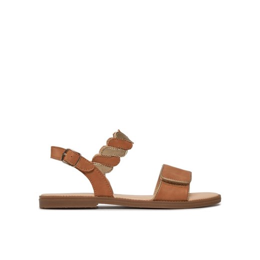 Geox Sandały J Sandal Karly Girl J4535G 054AJ C5B2U D Beżowy ze sklepu MODIVO w kategorii Sandały dziecięce - zdjęcie 182722033