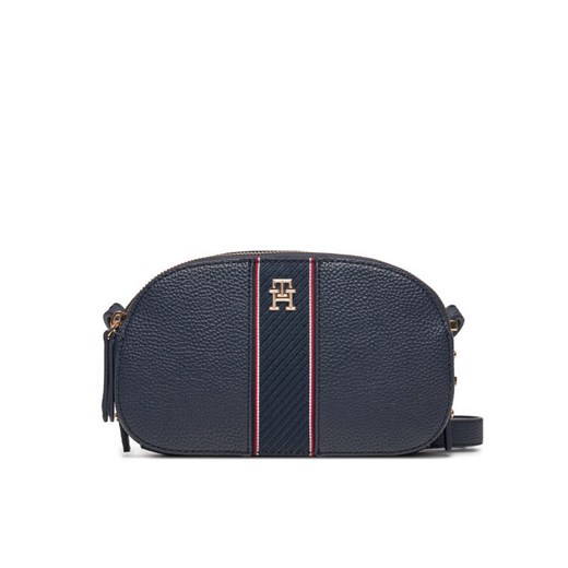 Tommy Hilfiger Torebka Th Legacy Camera Bag AW0AW16898 Granatowy ze sklepu MODIVO w kategorii Listonoszki - zdjęcie 182722140