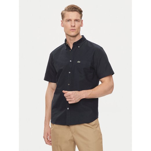 Lacoste Koszula CH1917 Granatowy Regular Fit ze sklepu MODIVO w kategorii Koszule męskie - zdjęcie 182722204