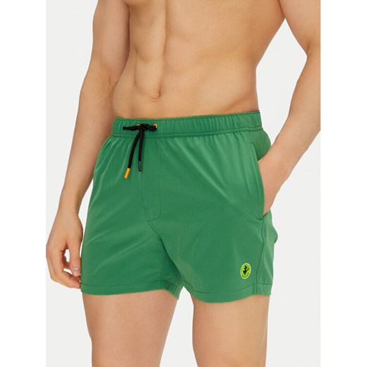 Save The Duck Szorty kąpielowe DW1222M RIPO20 Zielony Regular Fit ze sklepu MODIVO w kategorii Kąpielówki - zdjęcie 182722372