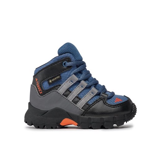 adidas Trekkingi Terrex Mid GORE-TEX Hiking Shoes IF7525 Niebieski ze sklepu MODIVO w kategorii Buty trekkingowe dziecięce - zdjęcie 182722470