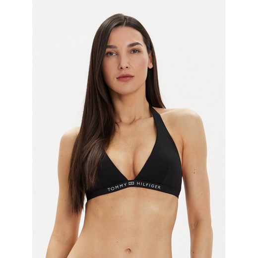 Tommy Hilfiger Góra od bikini UW0UW05257 Czarny ze sklepu MODIVO w kategorii Stroje kąpielowe - zdjęcie 182722471
