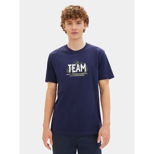 Tom Tailor Denim T-Shirt 1040838 Granatowy Regular Fit ze sklepu MODIVO w kategorii T-shirty męskie - zdjęcie 182722481