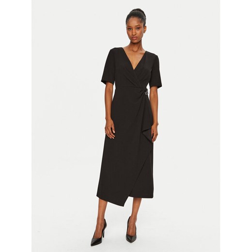 DKNY Sukienka koktajlowa DD4H1B66 Czarny Slim Fit ze sklepu MODIVO w kategorii Sukienki - zdjęcie 182722502