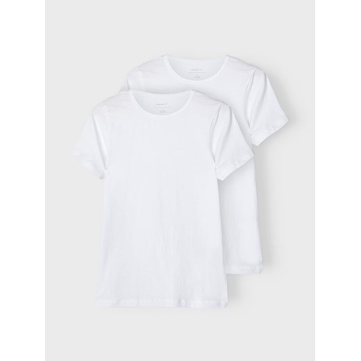 NAME IT Komplet 2 t-shirtów 13209164 Biały Slim Fit ze sklepu MODIVO w kategorii T-shirty chłopięce - zdjęcie 182722571
