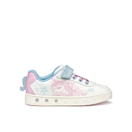 Geox Sneakersy J558WA 0BCKC C0406 S Biały ze sklepu MODIVO w kategorii Buty sportowe dziecięce - zdjęcie 182722722