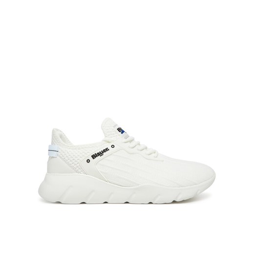 Blauer Sneakersy S5HULETT01 Biały ze sklepu MODIVO w kategorii Buty sportowe męskie - zdjęcie 182722790