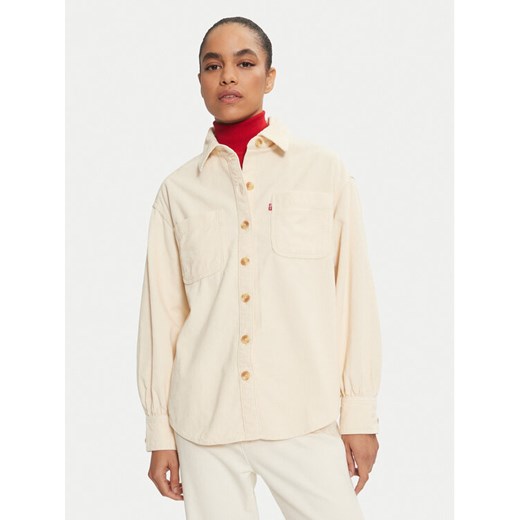 Levi's® Koszula Orion A8691-0011 Écru Regular Fit ze sklepu MODIVO w kategorii Koszule damskie - zdjęcie 182722791