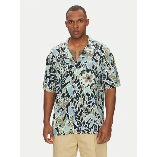 HUGO Koszula Beach 50540065 Granatowy Regular Fit ze sklepu MODIVO w kategorii Koszule męskie - zdjęcie 182722860