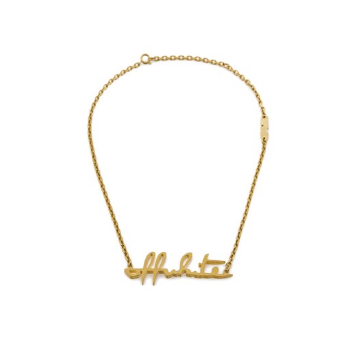 Off-White Naszyjnik OWOB026R21MET0017600 Złoty ze sklepu MODIVO w kategorii Naszyjniki - zdjęcie 182723001