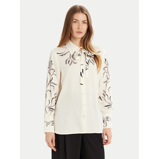 Marella Koszula Yacht 2513111043 Écru Relaxed Fit ze sklepu MODIVO w kategorii Koszule damskie - zdjęcie 182723074