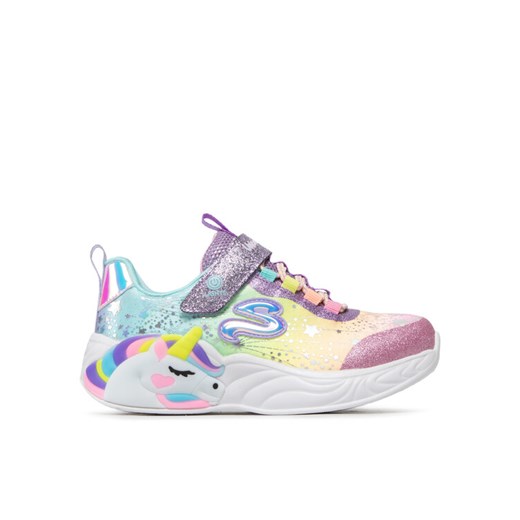 Skechers Sneakersy Unicorn Dreams 302311L/PRMT Kolorowy ze sklepu MODIVO w kategorii Buty sportowe dziecięce - zdjęcie 182723082