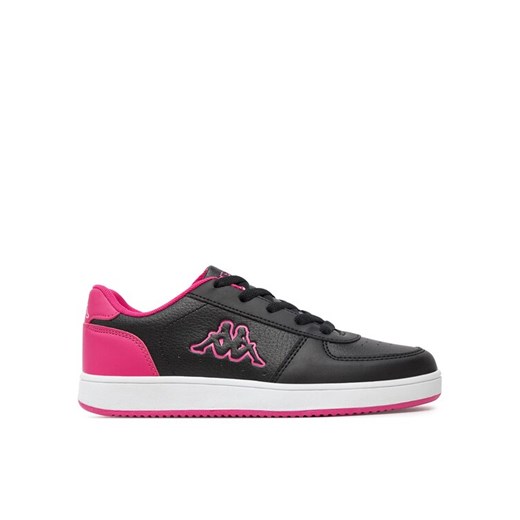 Kappa Sneakersy Logo Malone Kid 371K1IW Czarny ze sklepu MODIVO w kategorii Buty sportowe dziecięce - zdjęcie 182723190