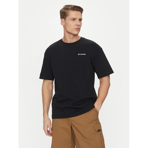 Columbia T-Shirt Butte™ 2071701 Czarny Relaxed Fit ze sklepu MODIVO w kategorii T-shirty męskie - zdjęcie 182723251