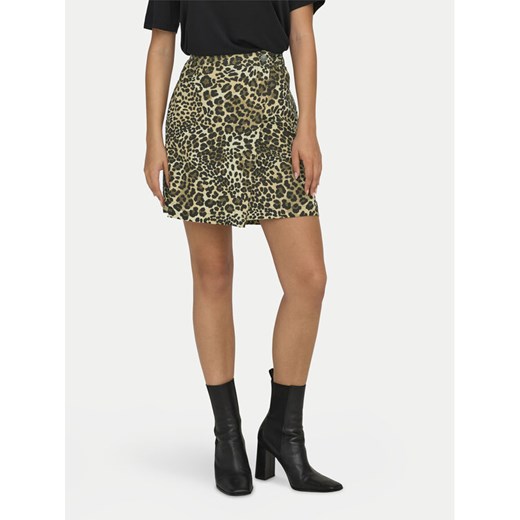 JDY Spódnica mini Ray 15343449 Beżowy Regular Fit ze sklepu MODIVO w kategorii Spódnice - zdjęcie 182723254