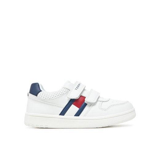 Tommy Hilfiger Sneakersy T1X9-33841-1355X S Biały ze sklepu MODIVO w kategorii Buty sportowe dziecięce - zdjęcie 182723283