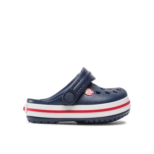 Crocs Klapki Crocband Clog T 207005 Granatowy ze sklepu MODIVO w kategorii Klapki dziecięce - zdjęcie 182723284