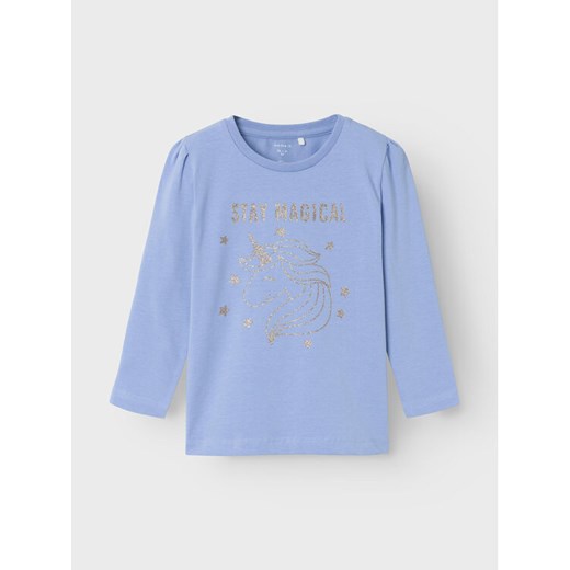 NAME IT Bluzka Bimme 13226439 Niebieski Regular Fit ze sklepu MODIVO w kategorii T-shirty chłopięce - zdjęcie 182723291